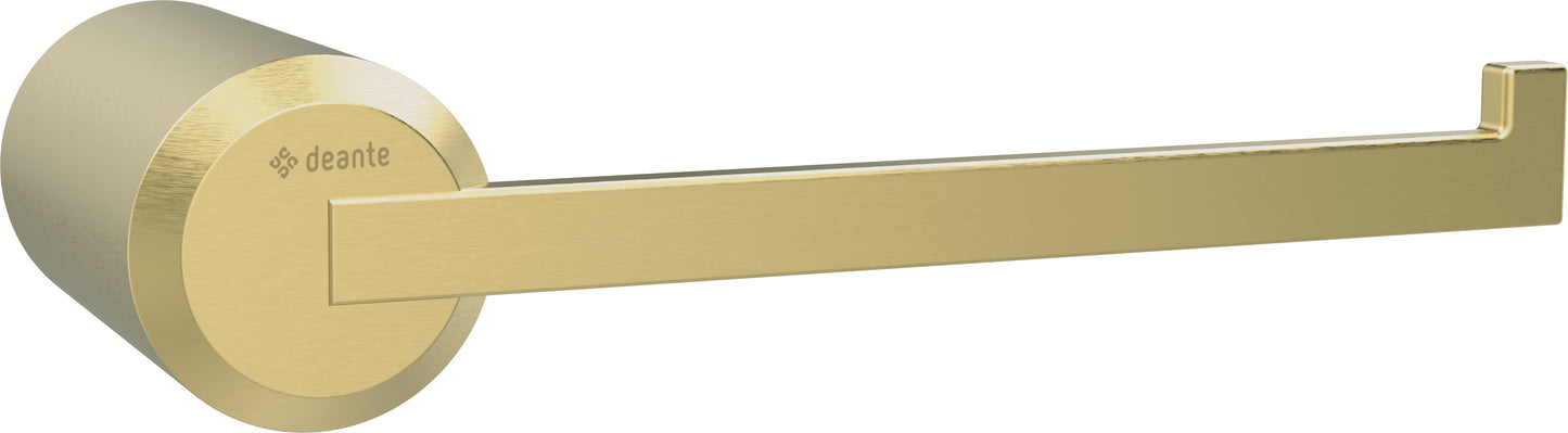 Deante ARNIKA Design-Papierrollenhalter offen Wandmontage Gold gebürstet
