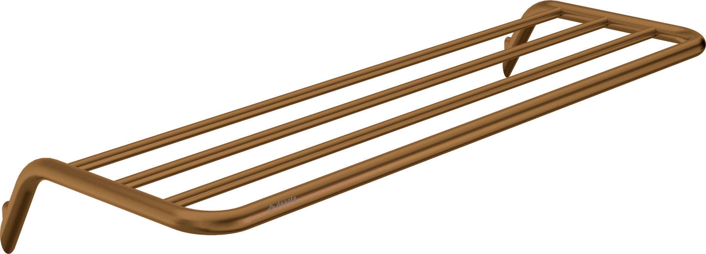 Deante SILIA Badablage Wandablage gerippt Bronze gebürstet