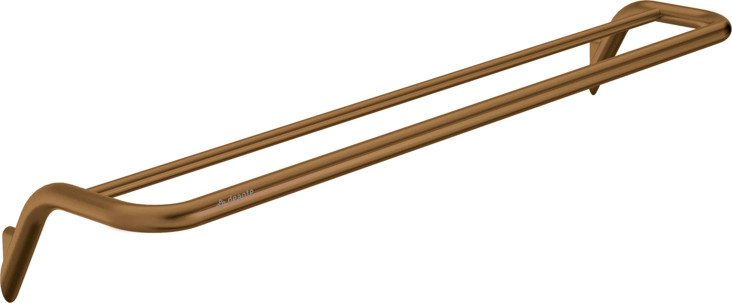 Deante SILIA Handtuchhalter Badetuchhalter zweiarmig Bronze gebürstet