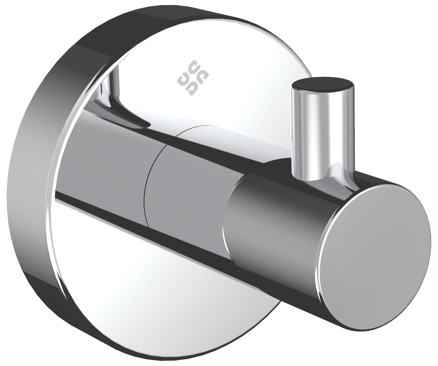 Deante JASMIN Handtuchhaken verdeckte Befestigung einzeln Chrom