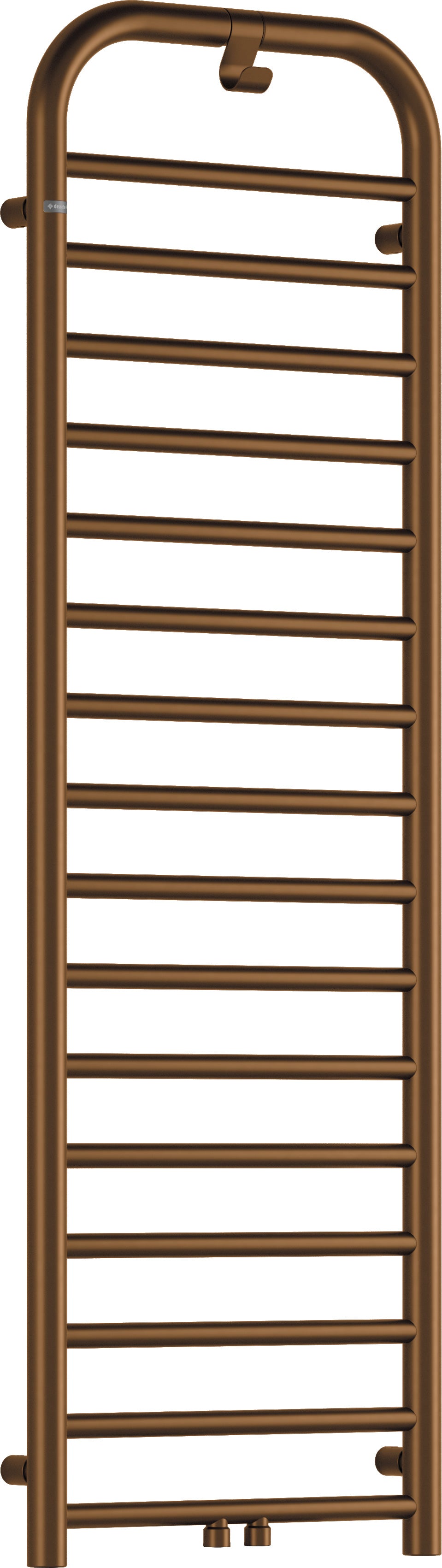Deante SILIA Badheizkörper Handtuchwärmer Höhe 157 cm Braun matt