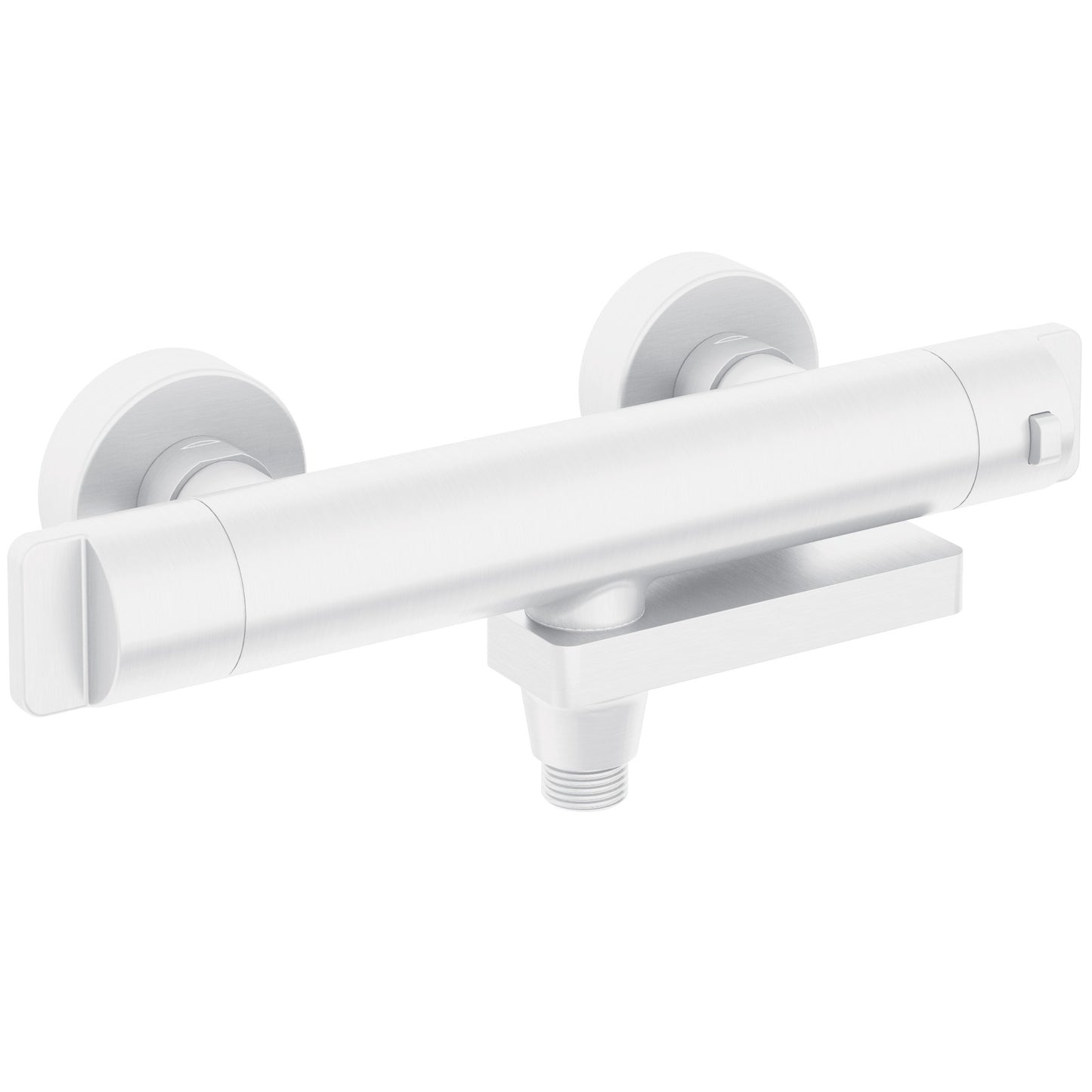 Deante THERM Badewannenarmatur mit Thermostat klappbar Weiß