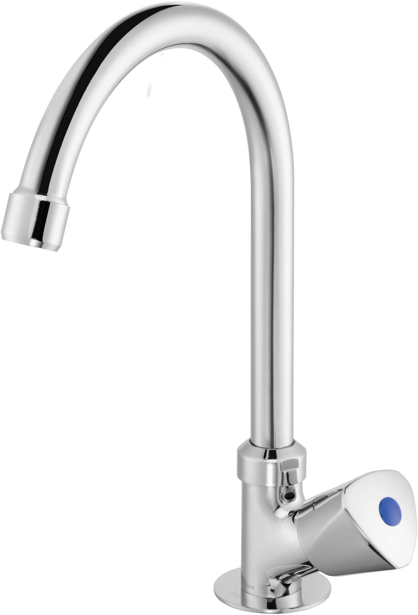 Deante Küchenarmatur 1-Wege Kaltwasserarmatur Wasserhahn Standventil Chrom