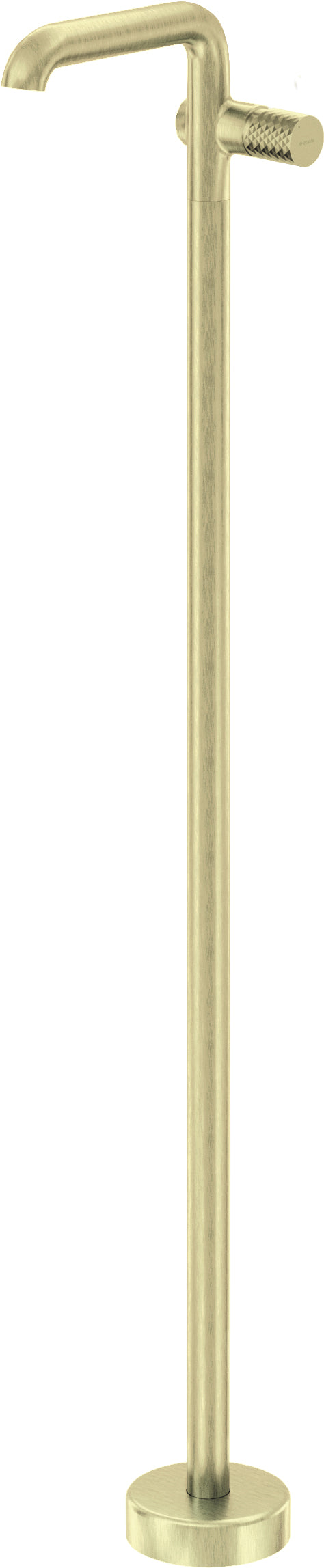 Deante SILIA HEXA Design-Waschtischarmatur freistehend Gold gebürstet