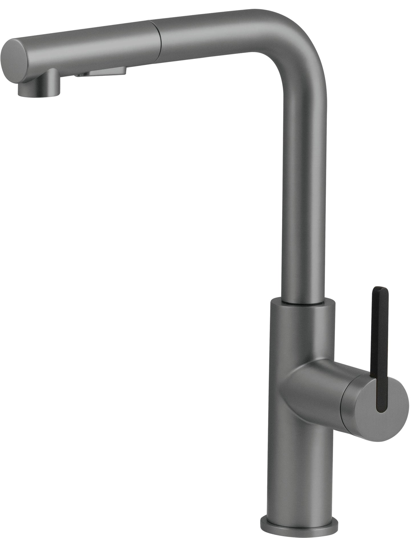 Deante MOMI Spültischarmatur mit ausziehbarer Brause (2 Funktionen) Titanium