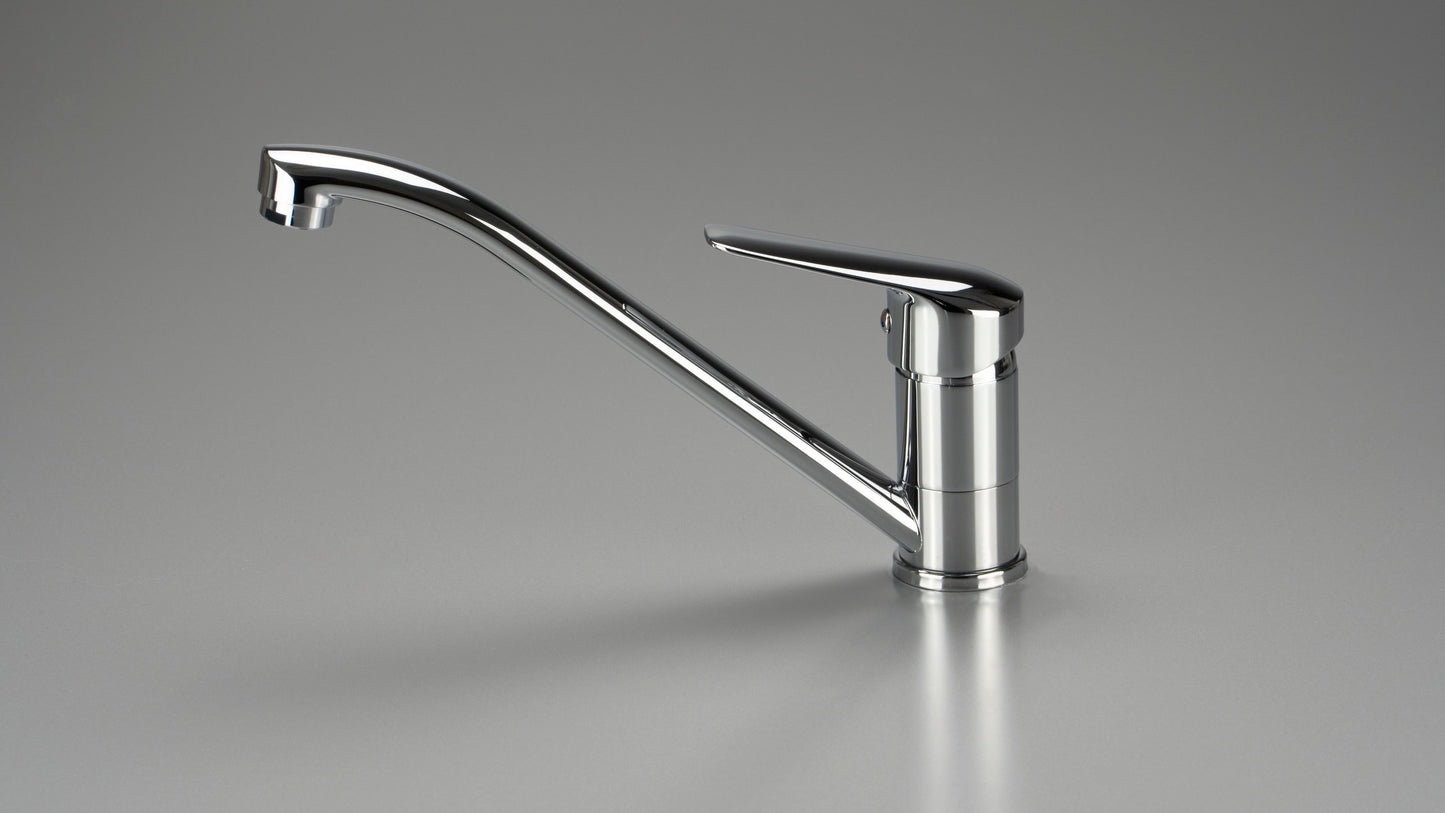 Deante BORO Küchen-Wasserhahn Einhebel-Spültischarmatur Chrom