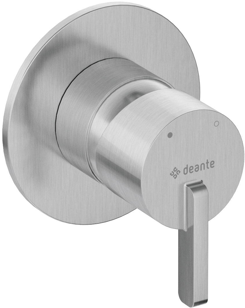 Deante SILIA Unterputz-Einhebelmischer Duscharmatur Stahl gebürstet