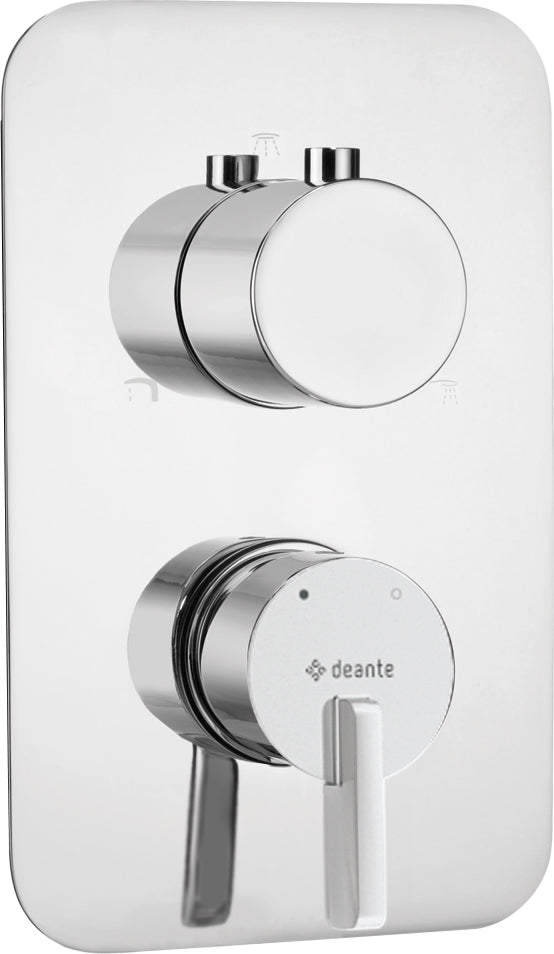 Deante SILIA Unterputz Duscharmatur für Mischbox Chrom