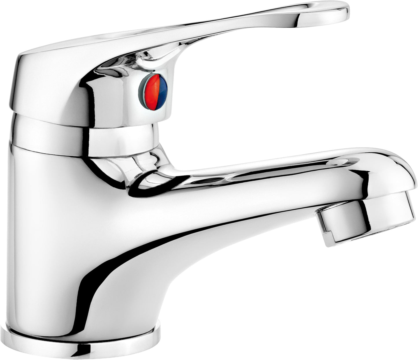 Deante LOBO Waschtischarmatur mit automatischem Ablaufstopfen Chrom