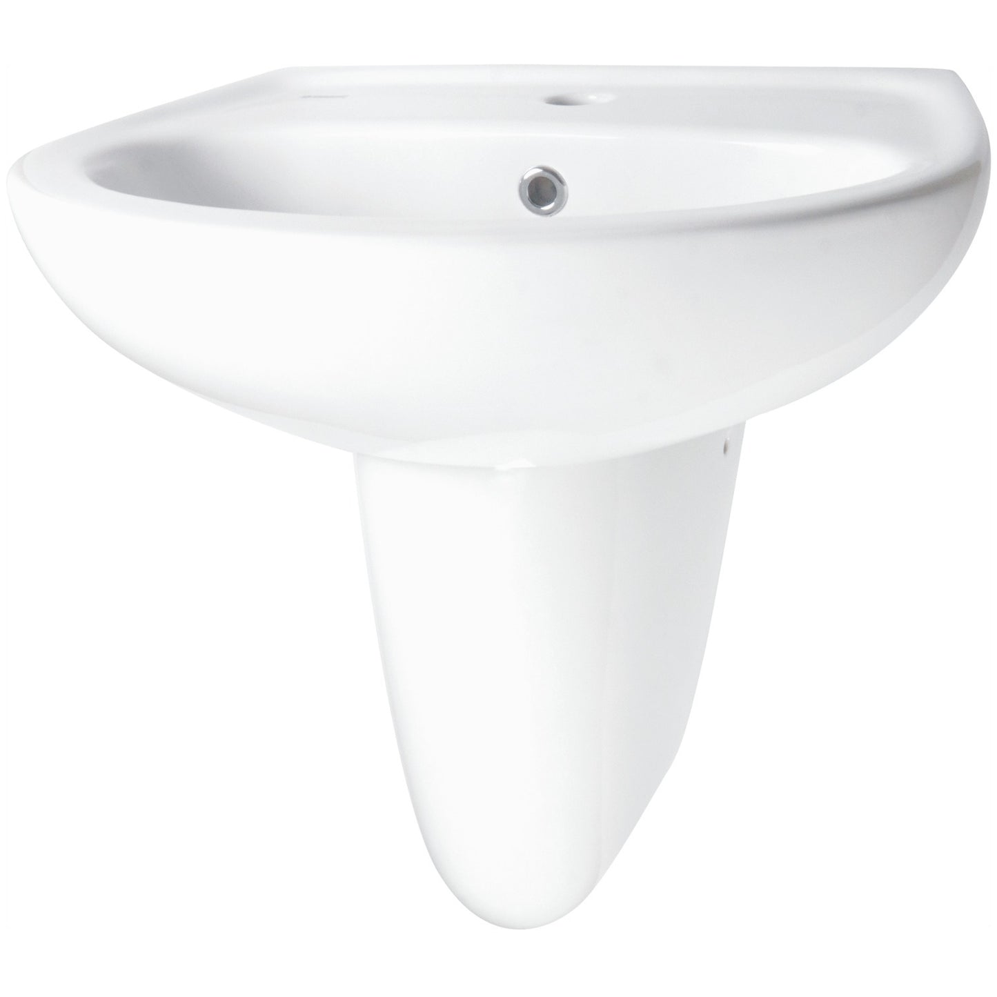 Deante JASMIN Halbsäule für Waschtisch / Waschbeckenfuß Weiß