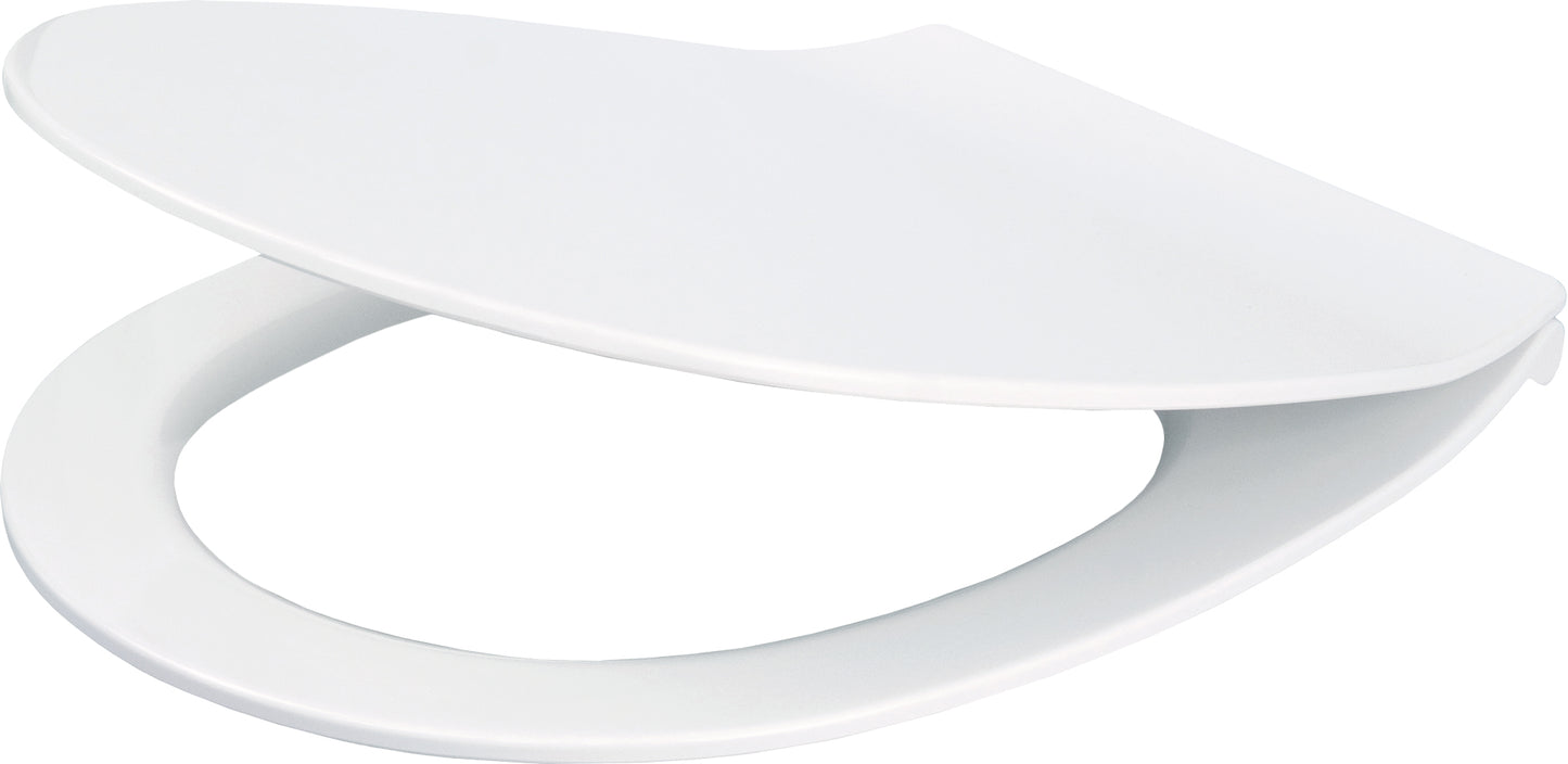 Deante SILIA WC-Sitz Slim mit Absenkautomatik abnehmbar Weiß