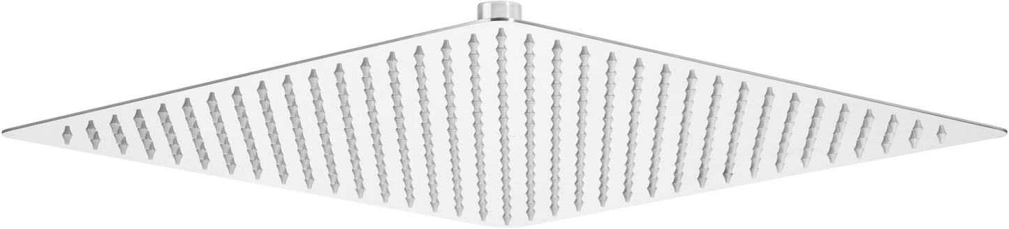 Deante FLOKS flacher Regenduschkopf (1 Strahlart) quadratisch 40 x 40 cm Chrom