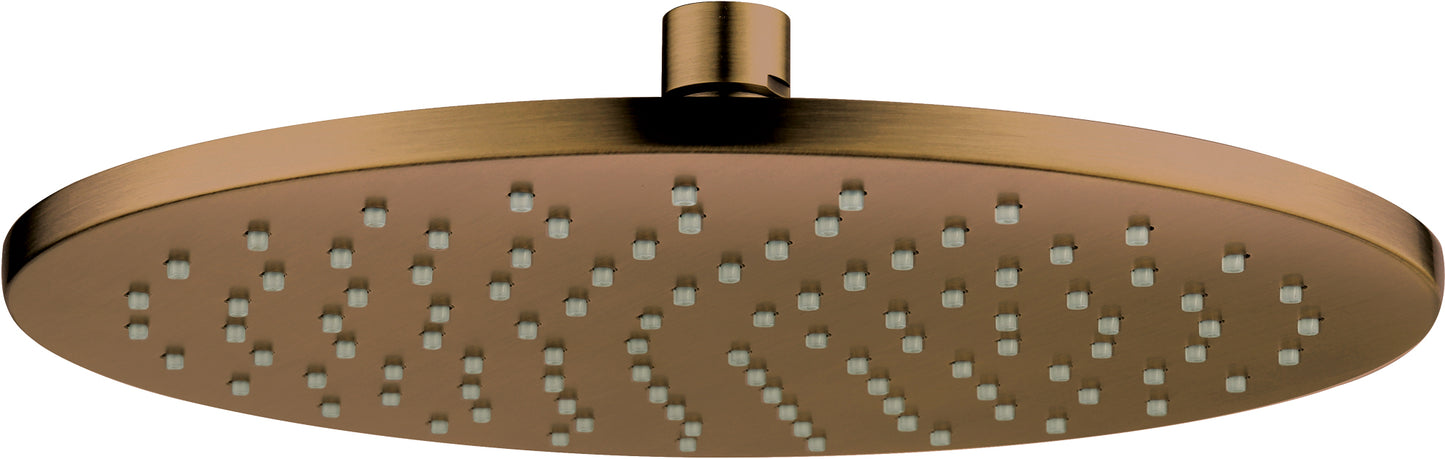 Deante CASCADA Kopfbrause (1 Strahlart) rund Ø 25 cm Bronze gebürstet