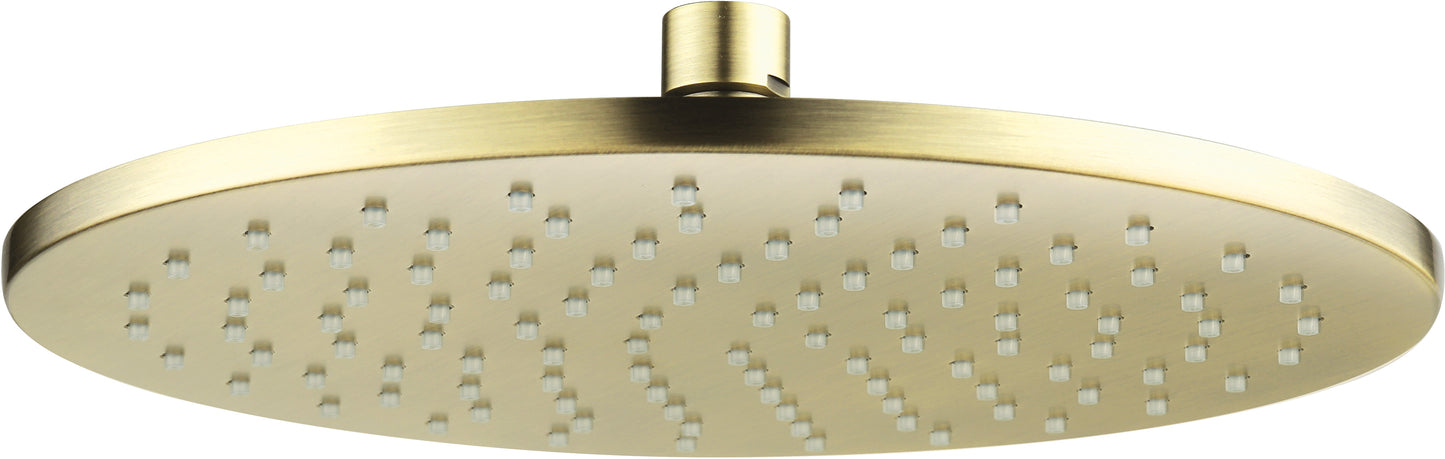 Deante CASCADA Kopfbrause (1 Strahlart) rund Ø 25 cm Gold gebürstet