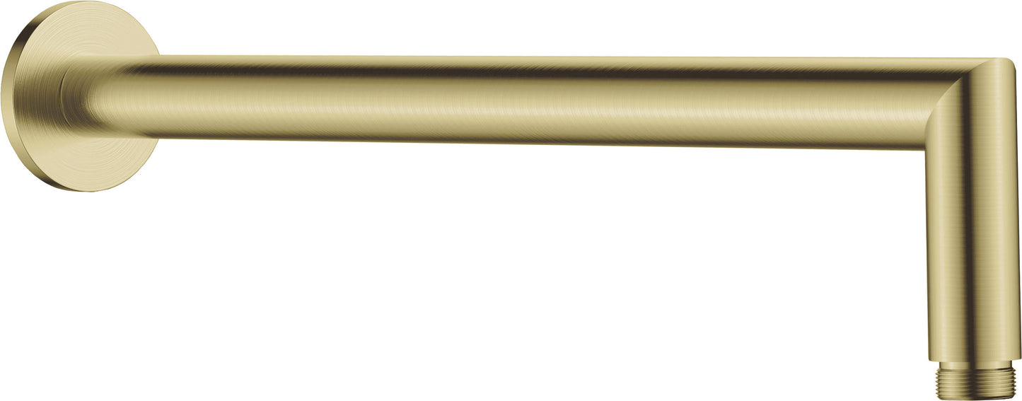 Deante CASCADA Rund Wand-Brausearm 400 mm Gold gebürstet