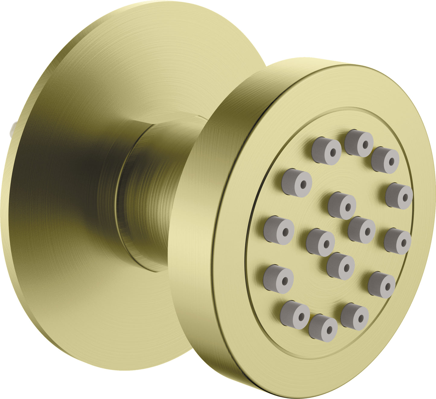 Deante CASCADA Rund Duschdüse Anti-Kalk Unterputz Gold gebürstet