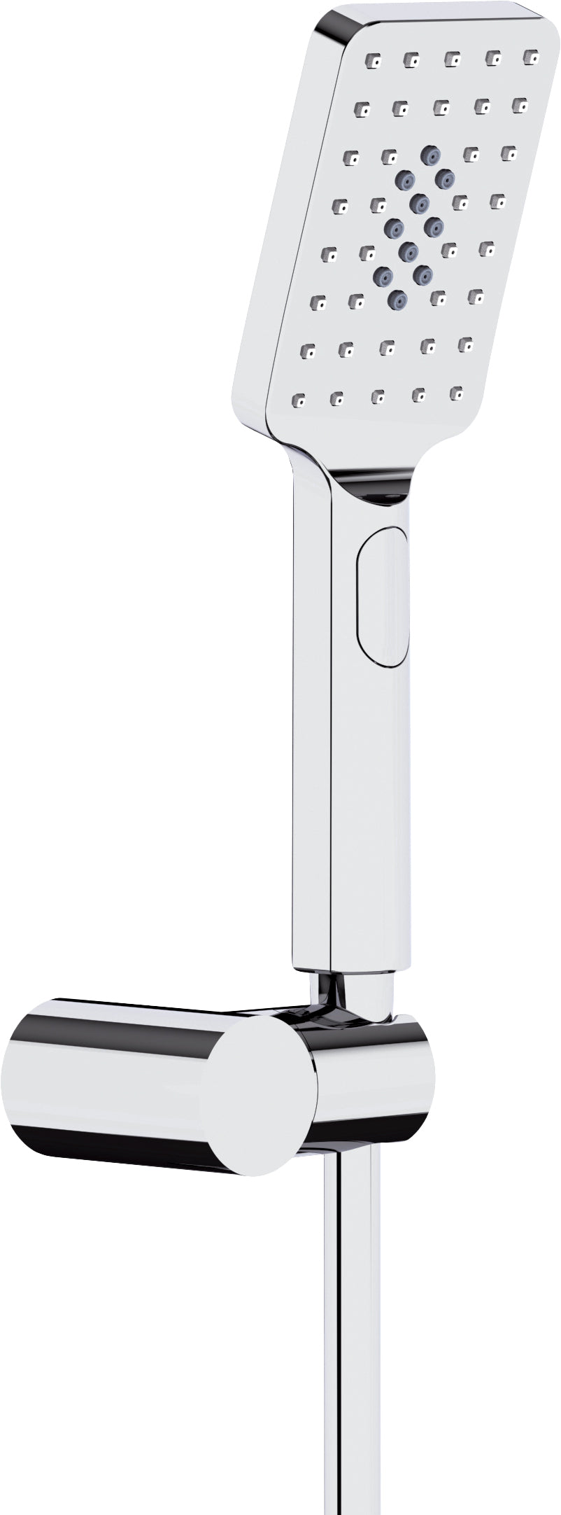 Deante ALPINIA Brausekopf mit Halterung Anti-Kalk (3 Strahlarten) Chrom