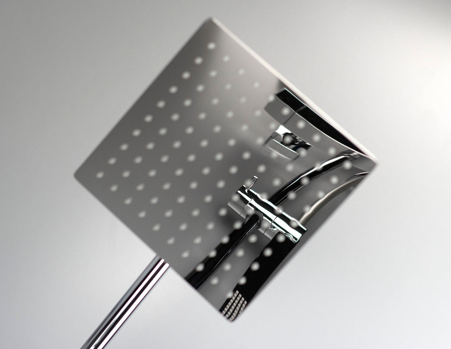 Deante LOCO Duschsystem mit Thermostat-Mischbatterie Chrom