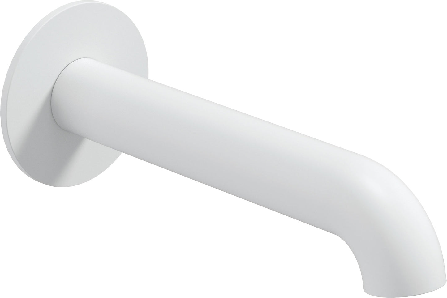 Deante SILIA Badewanneneinlauf Ausladung 226 mm Weiß