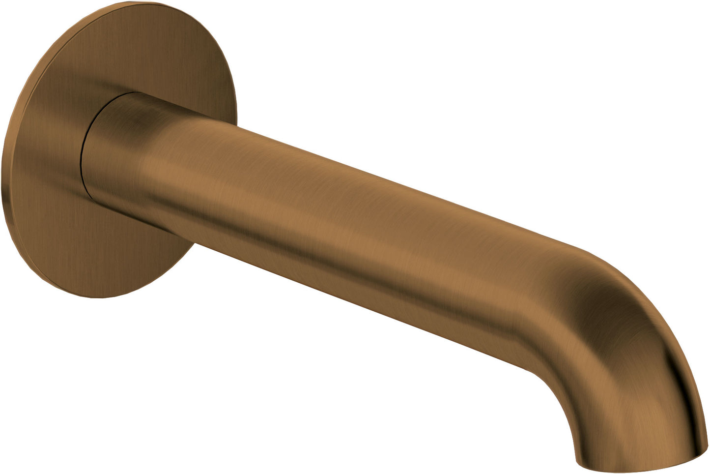 Deante SILIA Badewanneneinlauf Ausladung 226 mm Bronze gebürstet