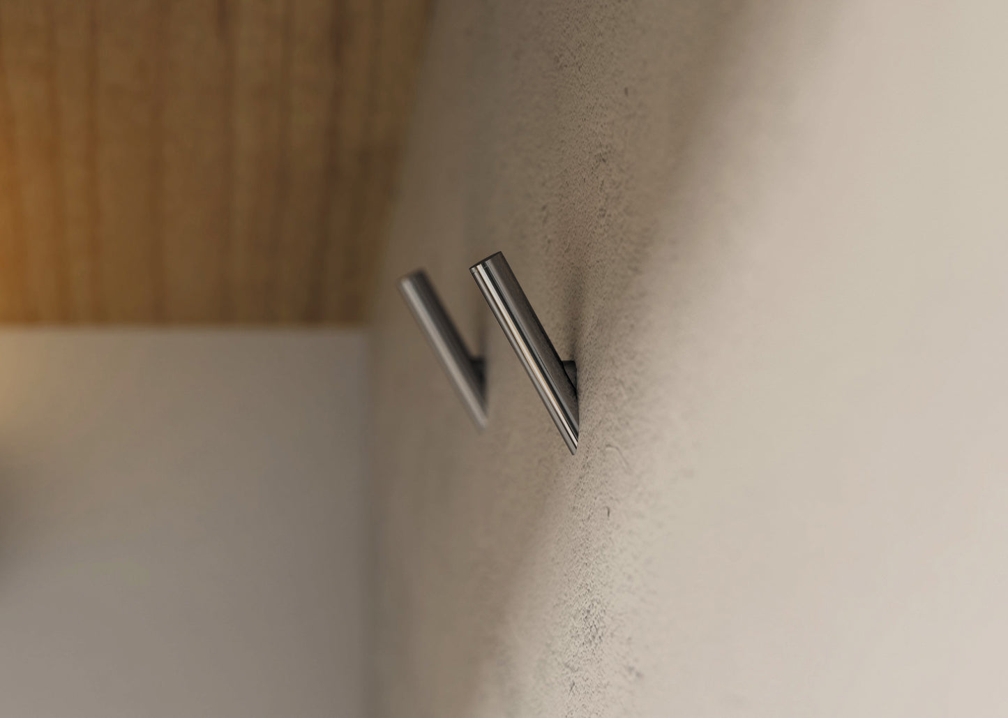 Deante SILIA Wandhaken Handtuchhaken einzeln Chrom