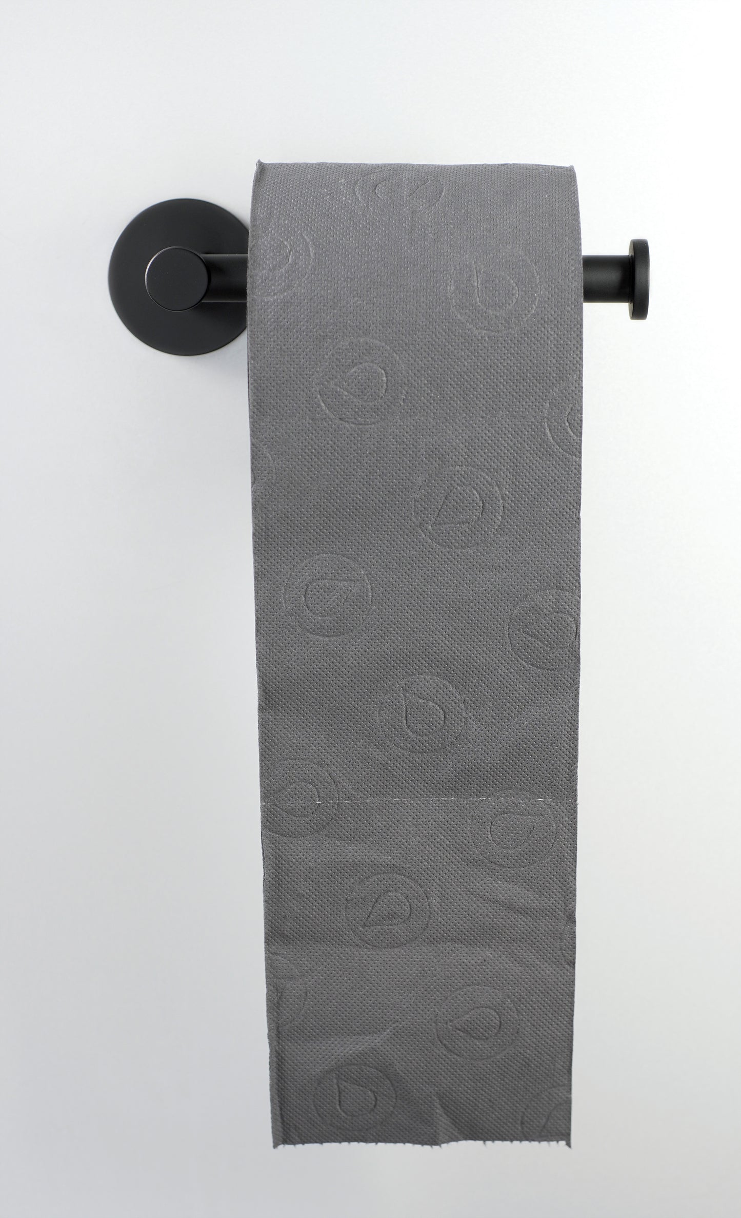 Deante JASMIN Toilettenpapierhalter zur Wandmontage Schwarz