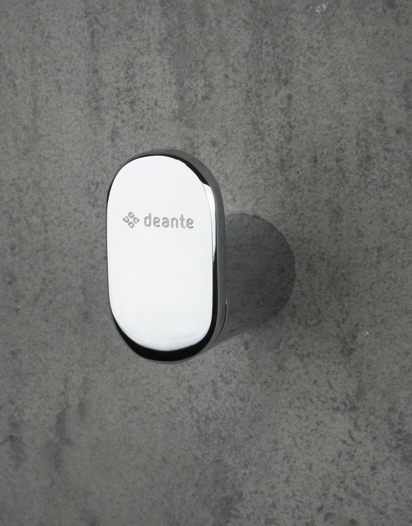 Deante ROUND Design-Wandhaken Handtuchhaken einzeln Chrom