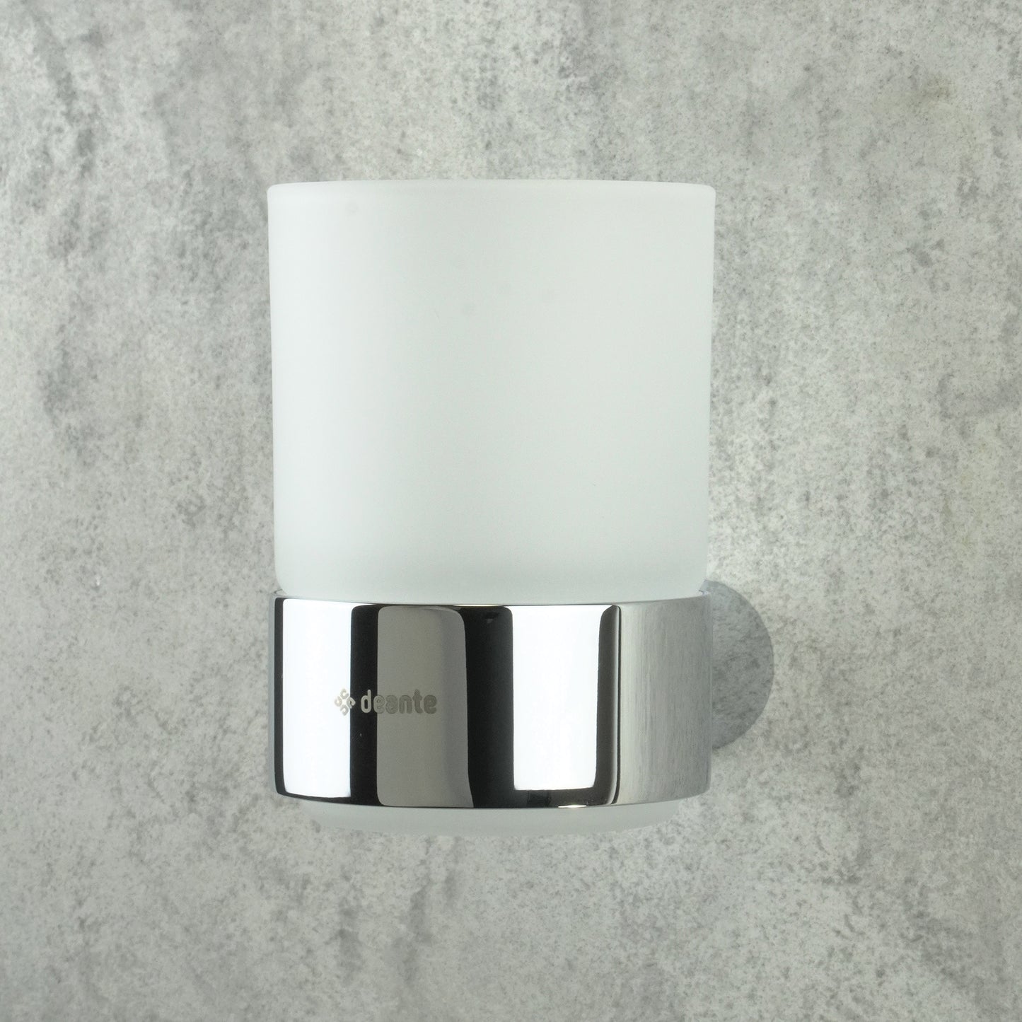 Deante ROUND Zahnputzbecher Wandmontage Chrom