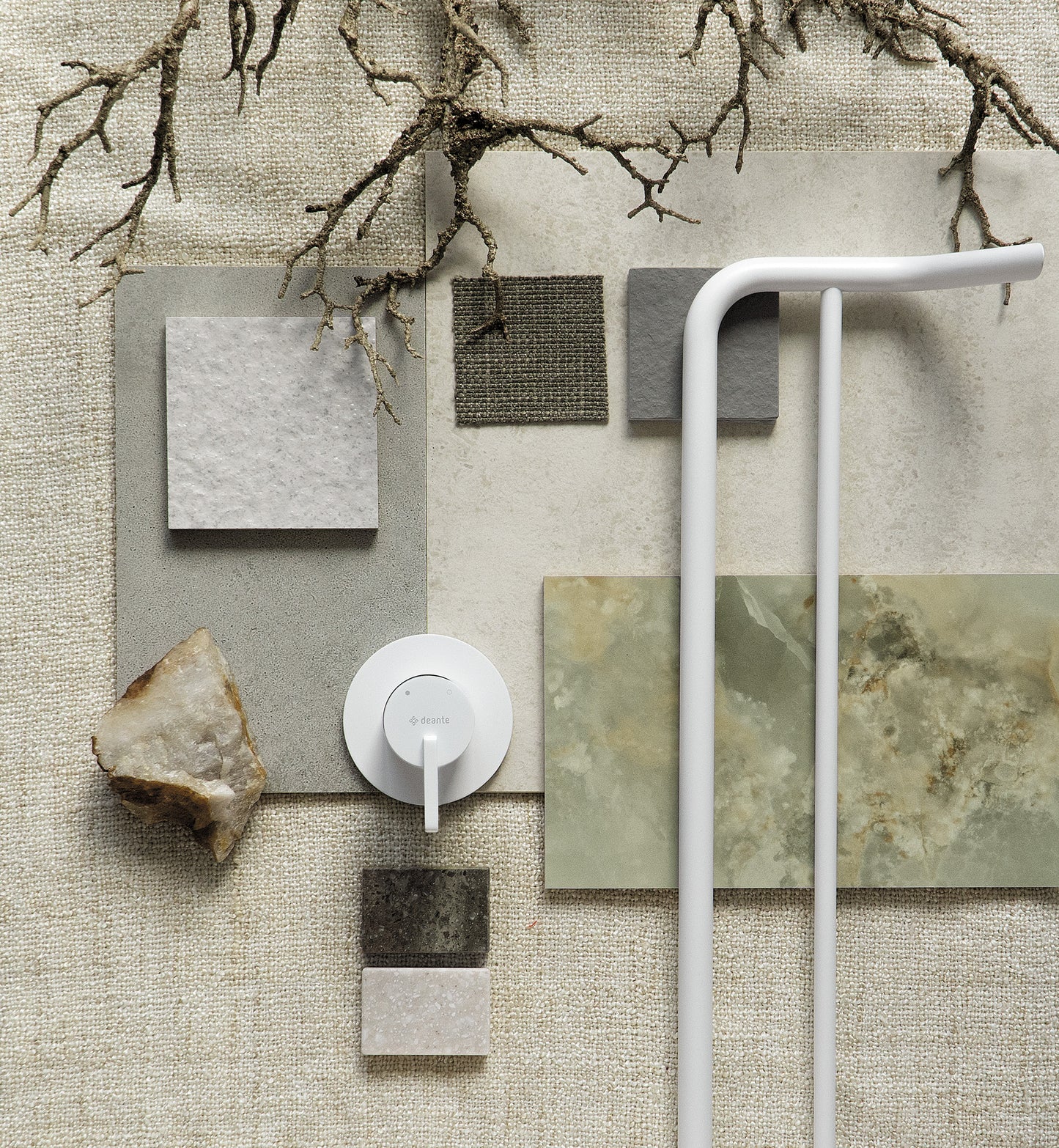 Deante SILIA Unterputz-Einhebelmischer Duscharmatur Weiß