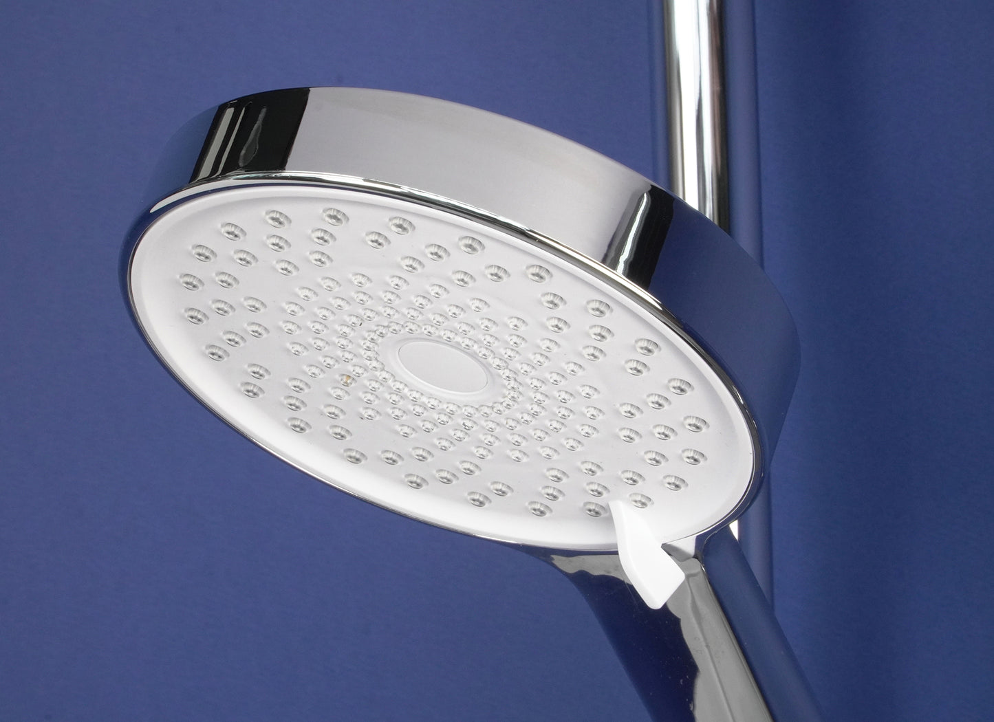 Deante ALPINIA Handbrause rund Anti-Kalk (3 Strahlarten) Chrom