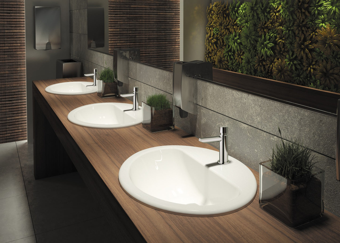 Deante PRESS Selbstschlussarmatur Waschtischarmatur selbstschließend Chrom