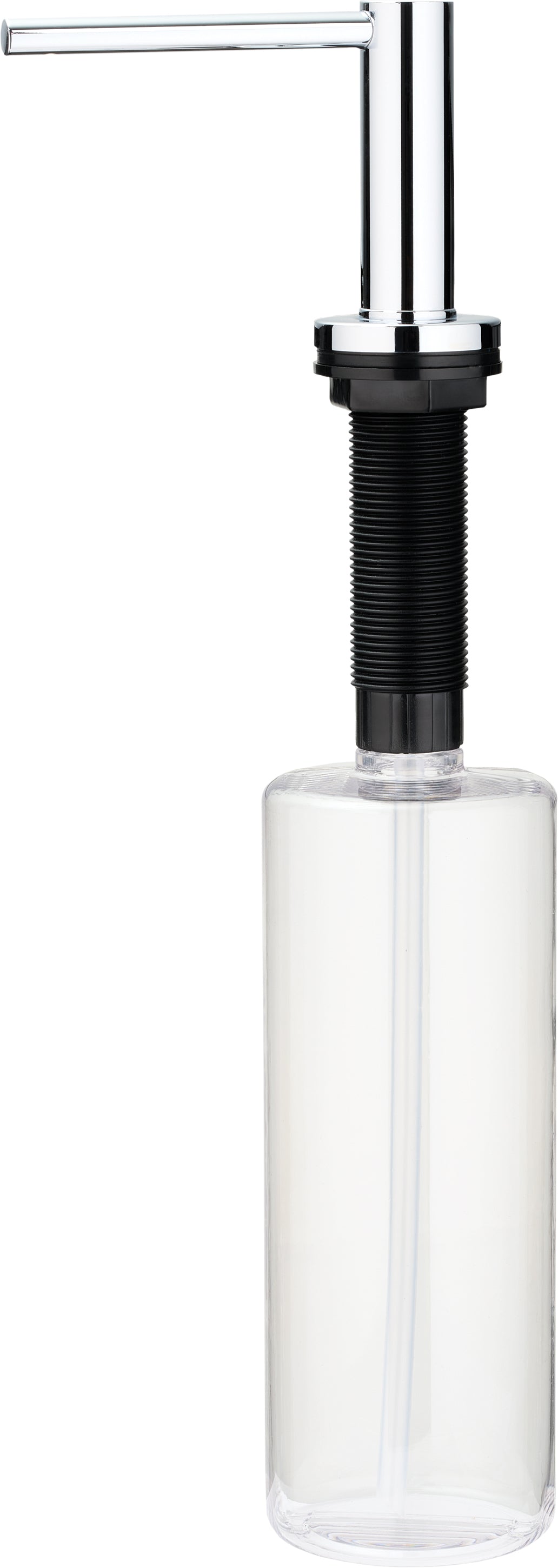 Deante ASTER Spülmittelspender für Küchenspülen mit 500 ml Flasche Chrom