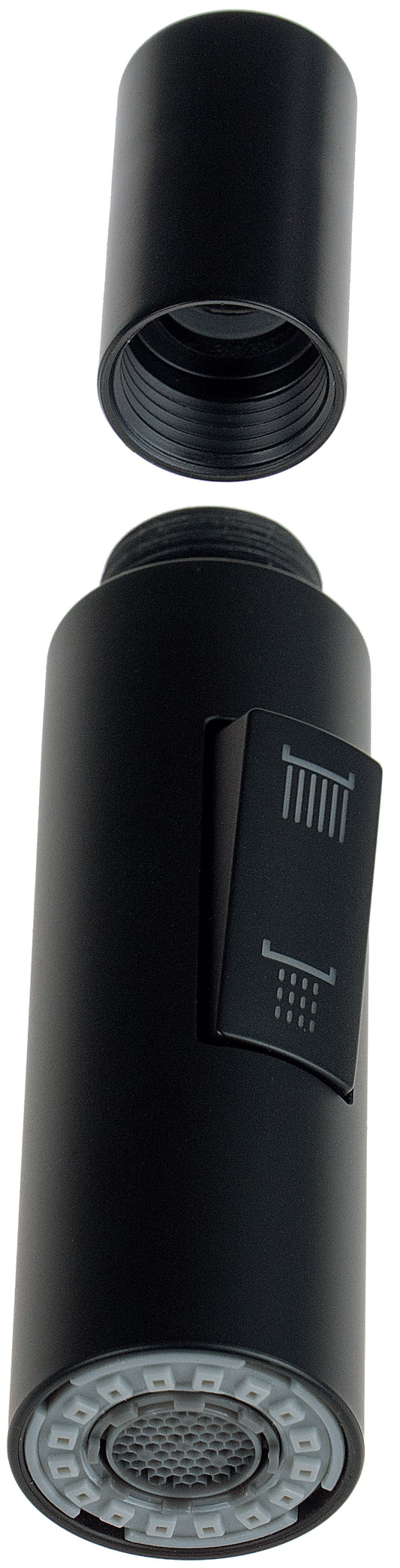 Deante LUNO Geschirrbrause Brausekopf Handbrause für Spülbeckenarmatur Schwarz