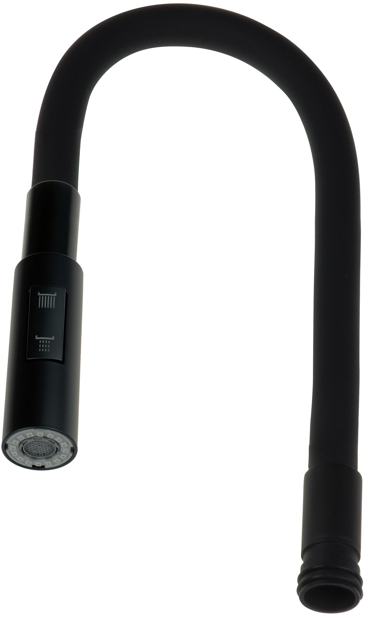 Deante LUNO Auslauf für Küchenarmatur mit Regenstrahl Schwarz