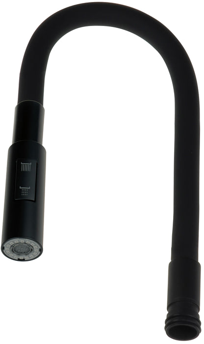 Deante LUNO Auslauf für Küchenarmatur mit Regenstrahl Schwarz