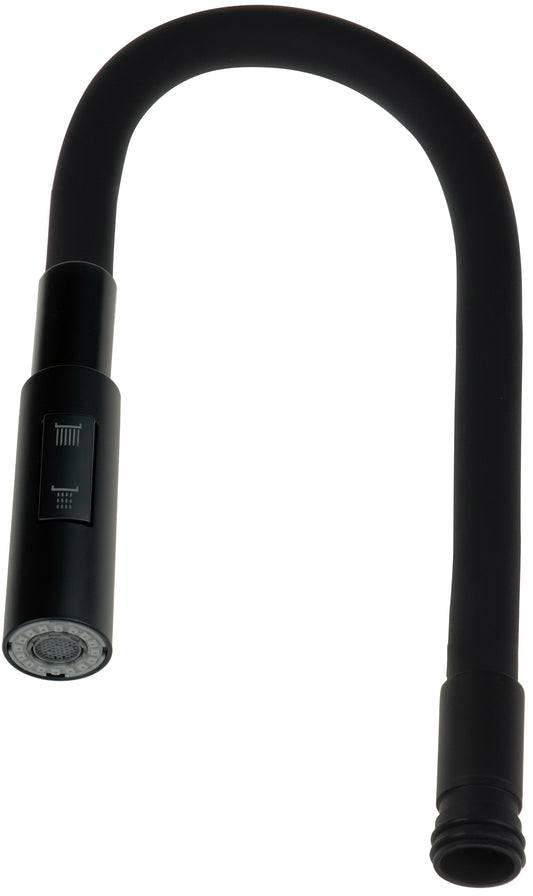 Deante LUNO Auslauf für Küchenarmatur mit Regenstrahl Schwarz