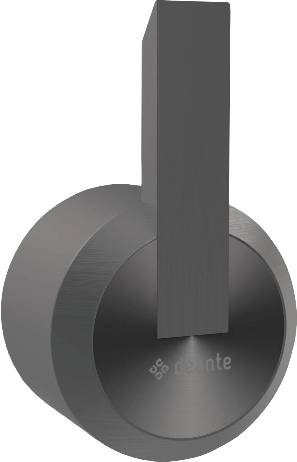 Deante ARNIKA Badezimmer-Wandhaken Handtuchhaken einzeln Titanium