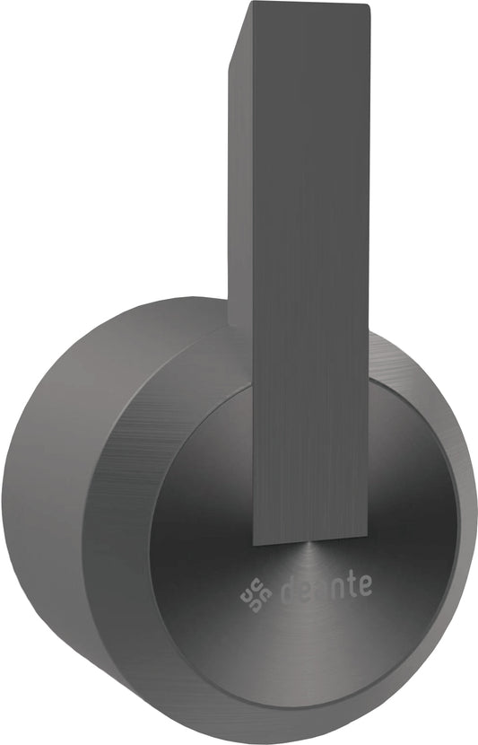 Deante ARNIKA Badezimmer-Wandhaken Handtuchhaken einzeln Titanium