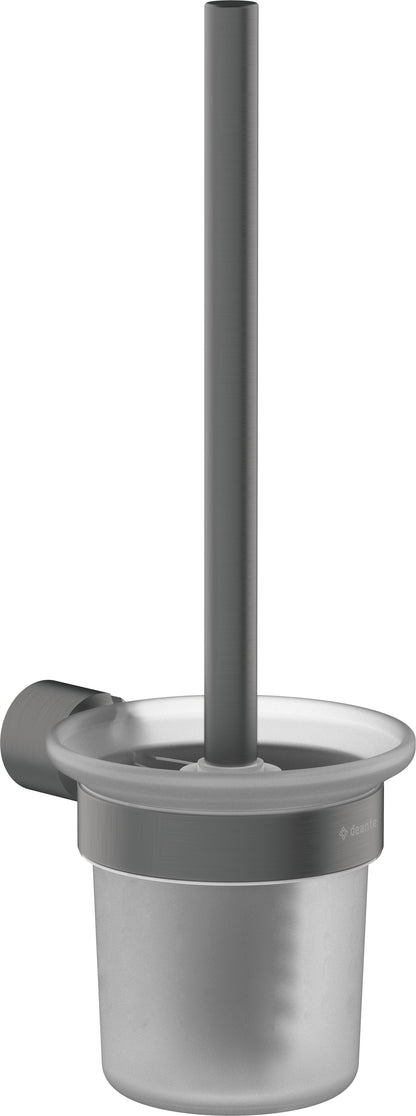 Deante ARNIKA WC-Bürstengarnitur zur Wandmontage Titanium