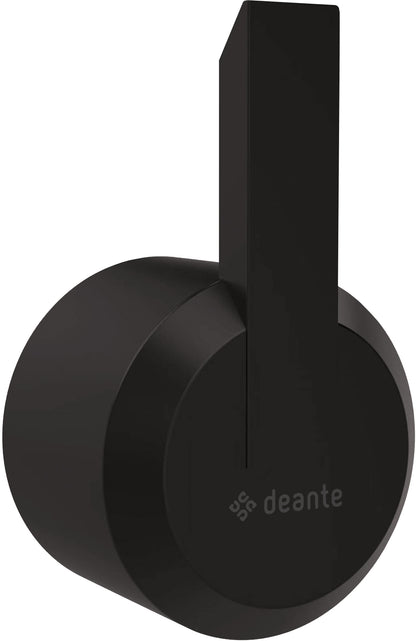 Deante ARNIKA Badezimmer-Wandhaken Handtuchhaken einzeln Schwarz