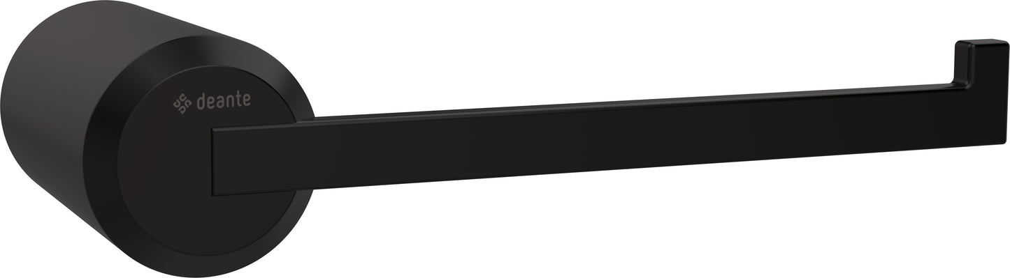 Deante ARNIKA Design-Papierrollenhalter offen Wandmontage Schwarz