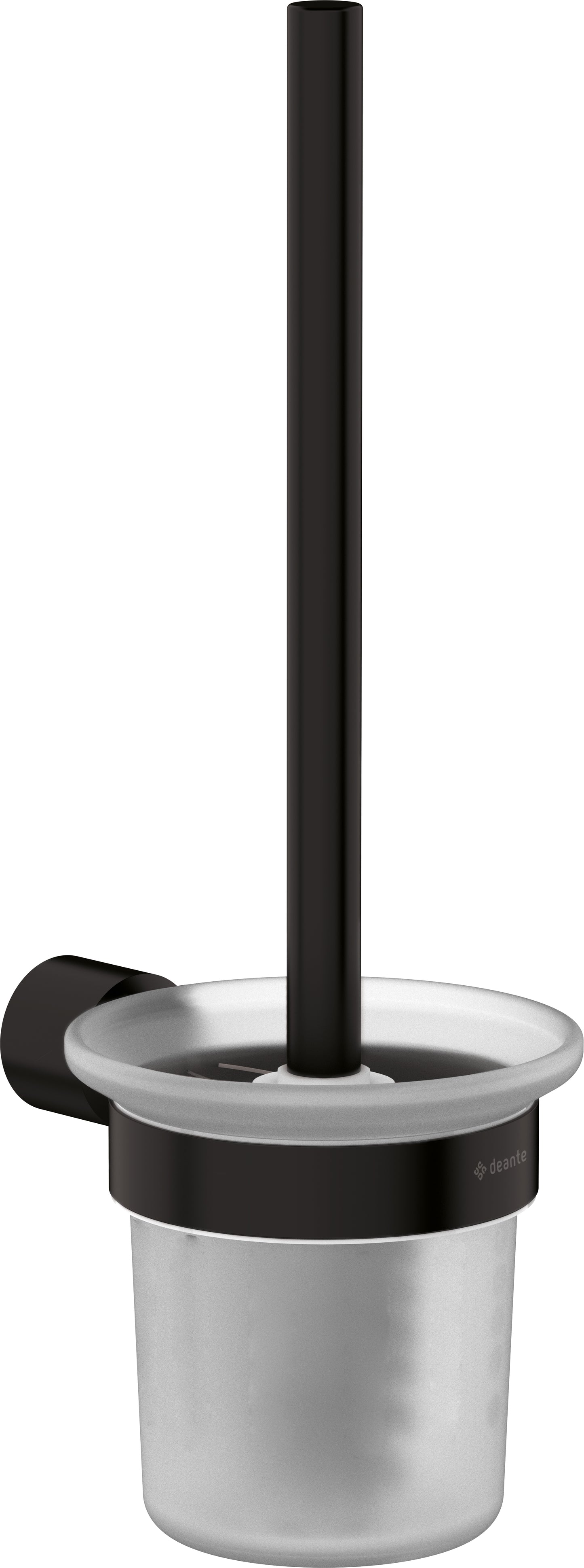 Deante ARNIKA WC-Bürstengarnitur zur Wandmontage Schwarz