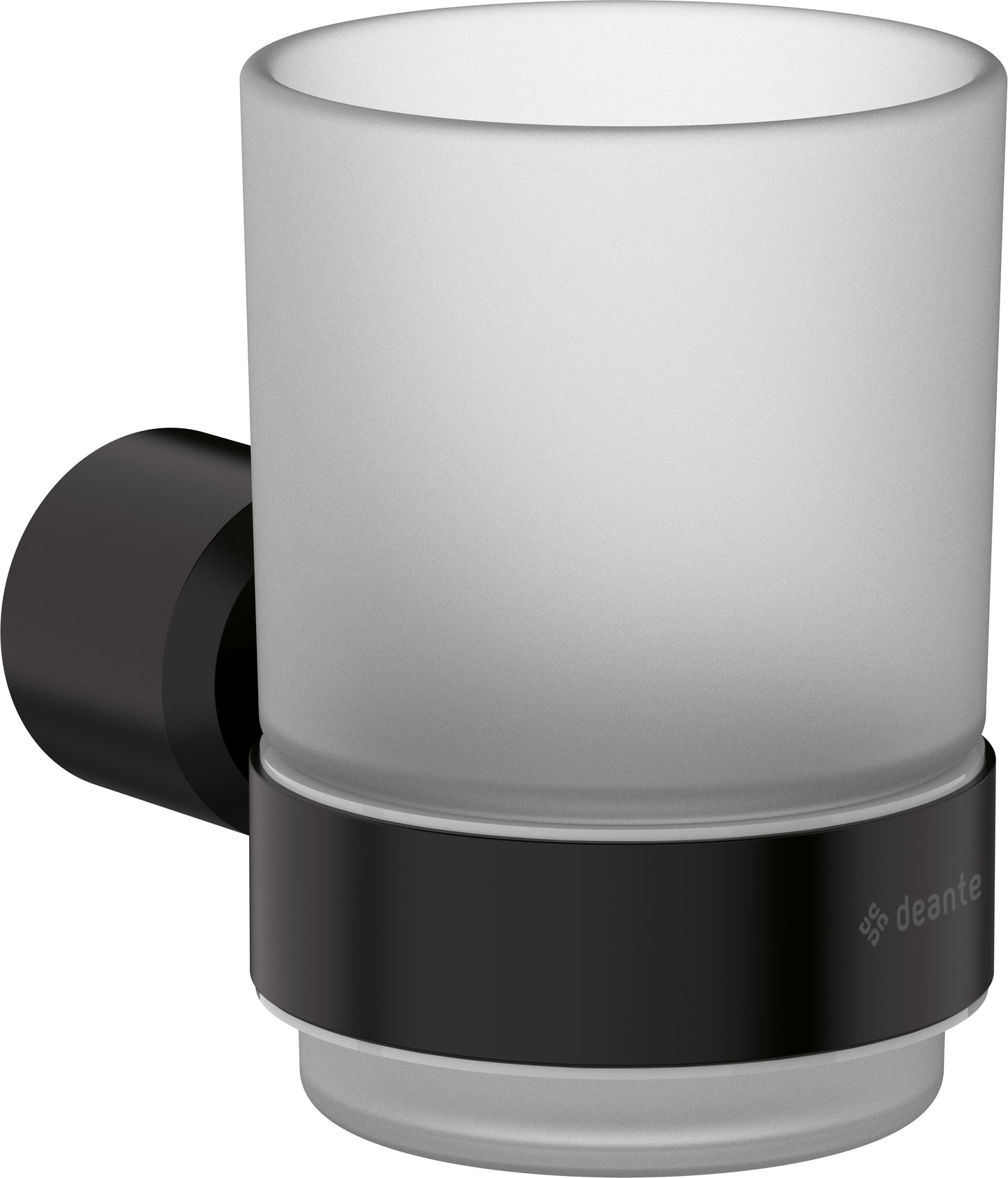 Deante ARNIKA Zahnputzbecher Wandmontage Schwarz