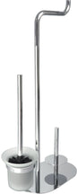 Deante SILIA WC-Bürstengarnitur mit Papierhalter (3-in-1) Chrom