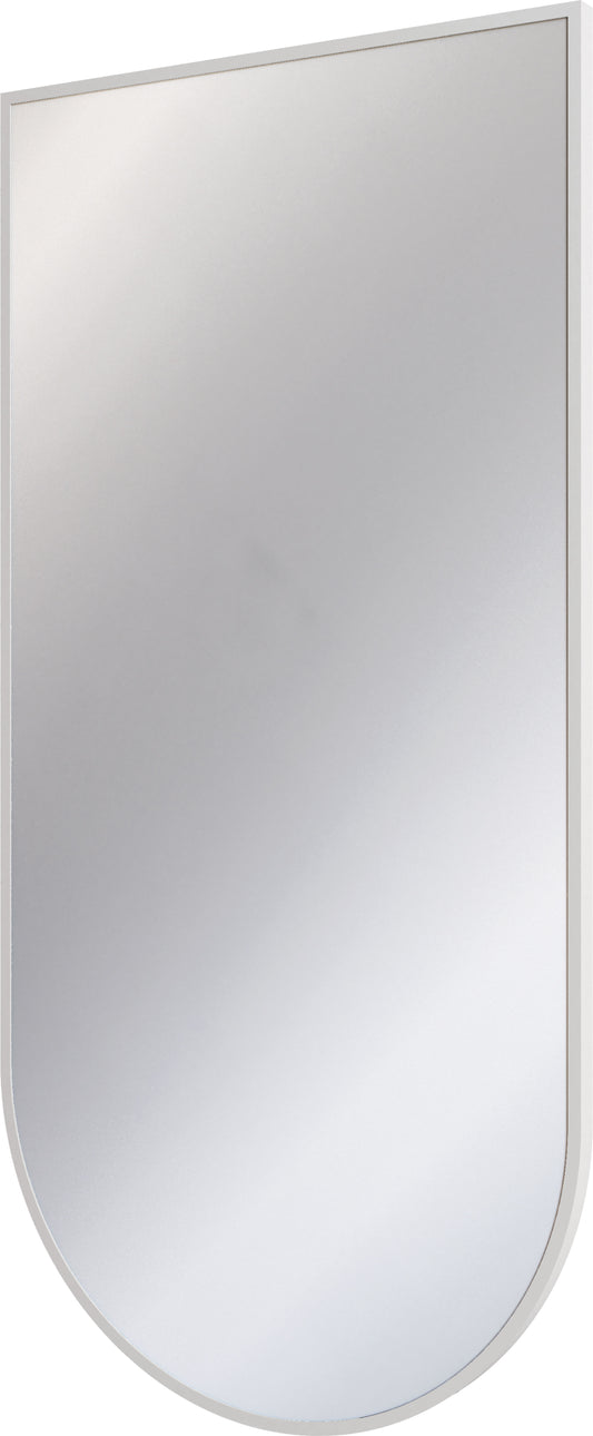 Deante SILIA Badspiegel Wandspiegel mit Rahmen 50 x 100 cm Weiß