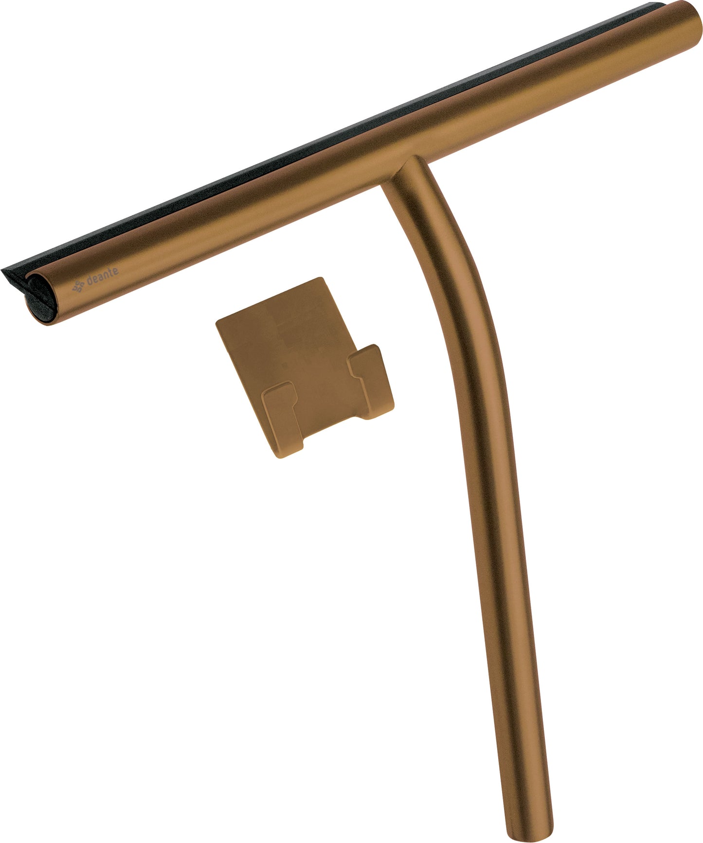 Deante SILIA Design-Duschabzieher mit Halter Bronze gebürstet