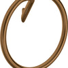 Deante SILIA Design-Handtuchring offen rund Bronze gebürstet