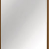 Deante SILIA Badspiegel Wandspiegel mit Rahmen 50 x 100 cm Bronze gebürstet