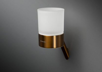 Deante SILIA Zahnputzbecher Wandmontage Bronze gebürstet