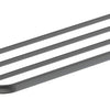 Deante SILIA Badablage Wandablage gerippt Titanium